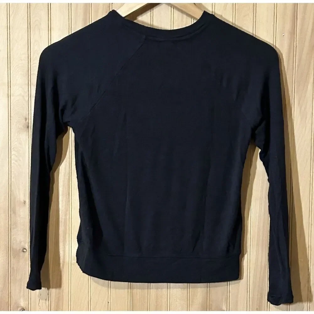 Athleta Girl Long Sleeve Shirt w/ Thumb Holes Blue Youth Girls Size Small 7